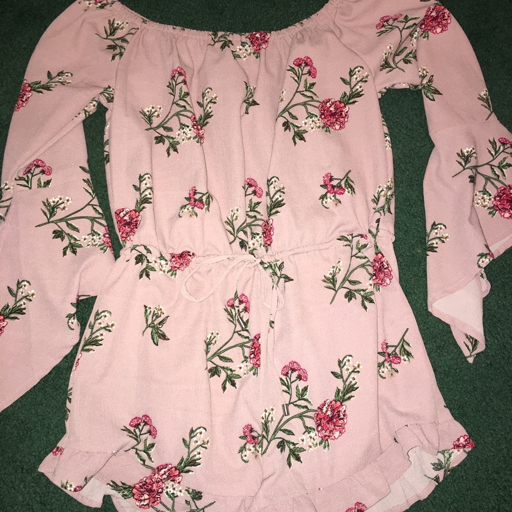 Off the shoulder romper